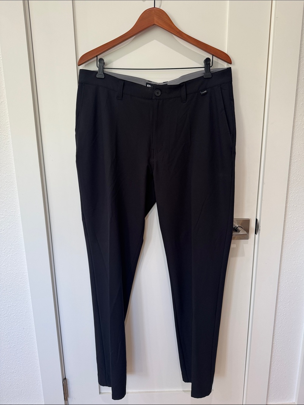 Black Men's Travis Mathew’s Pant - Classic Straight Fit